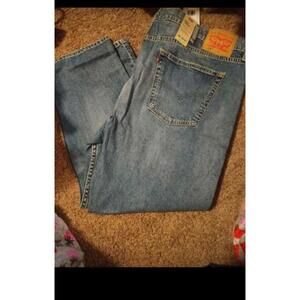 New Mens Levis 502 Taper Regular Fit Blue Jeans Size 48 X 29 596840088